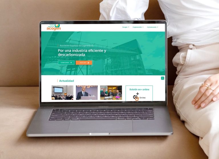 Diseño web profesional creado por nuestro estudio en Vilafranca del Penedès – vista en mockup